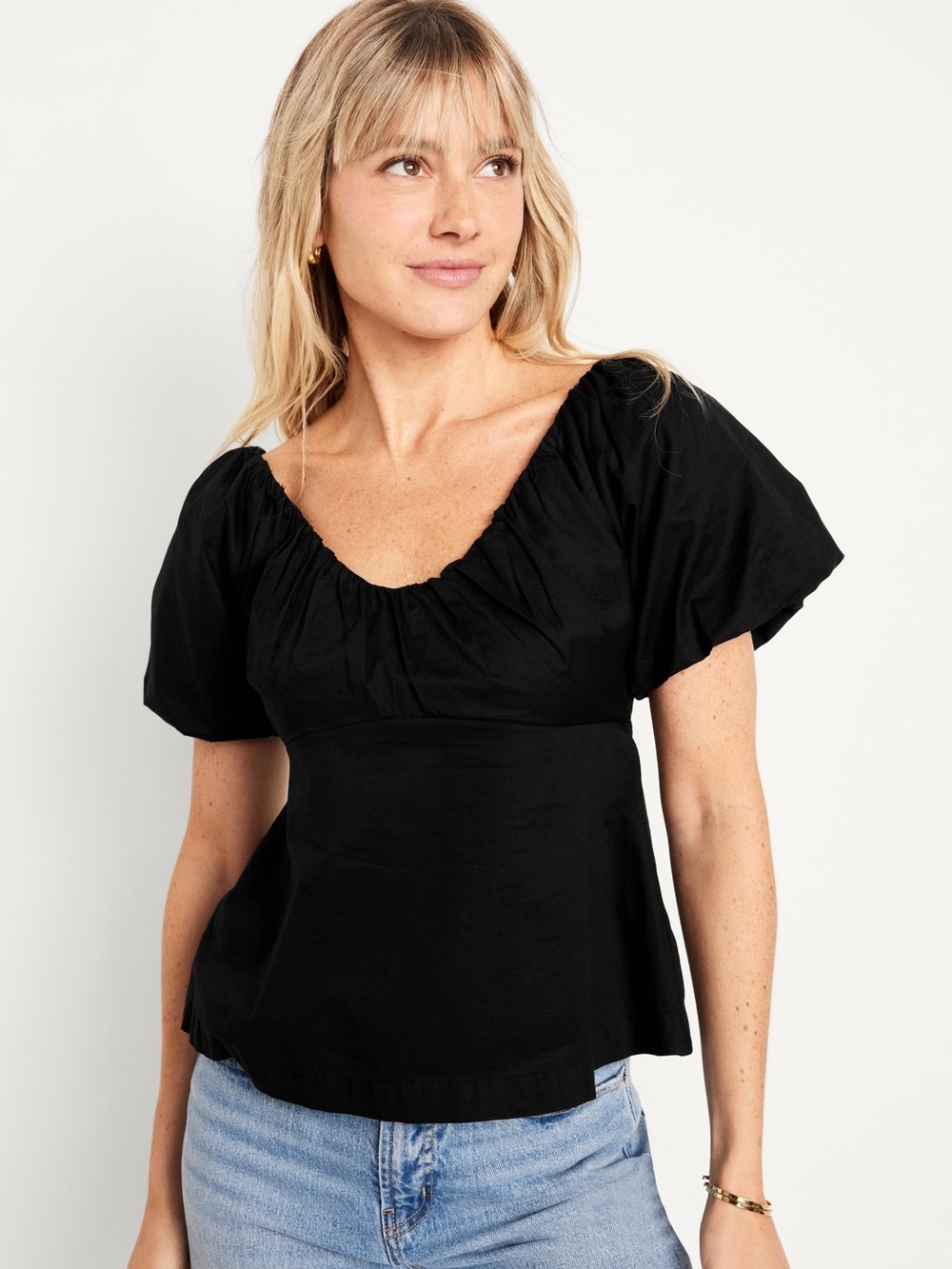 Old Navy waist defined V-Neck top size XXL